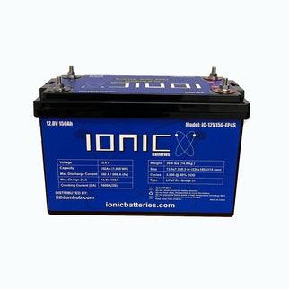 Ionic Lithium 12V 150Ah | Dual Purpose Starter Battery