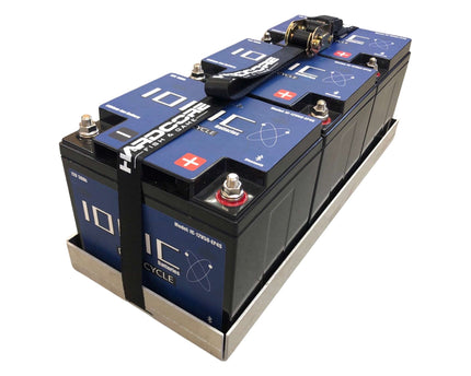 Ionic 12V 50Ah Three Battery Tray
