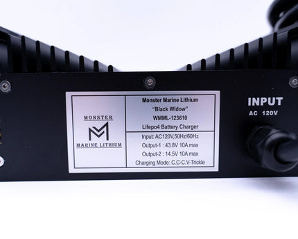 Dual 12v & 36v marine waterproof Lead/AGM/Lithium charger